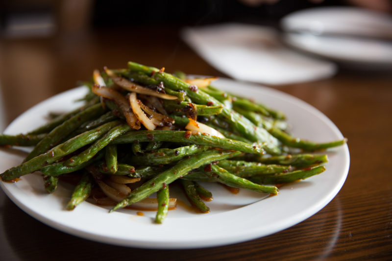 Sichuan Spicy Stringbeans with XO sauce - Kiss the Cook Catering